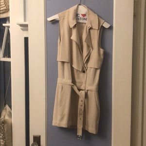 Haute Hippie Tan Romper